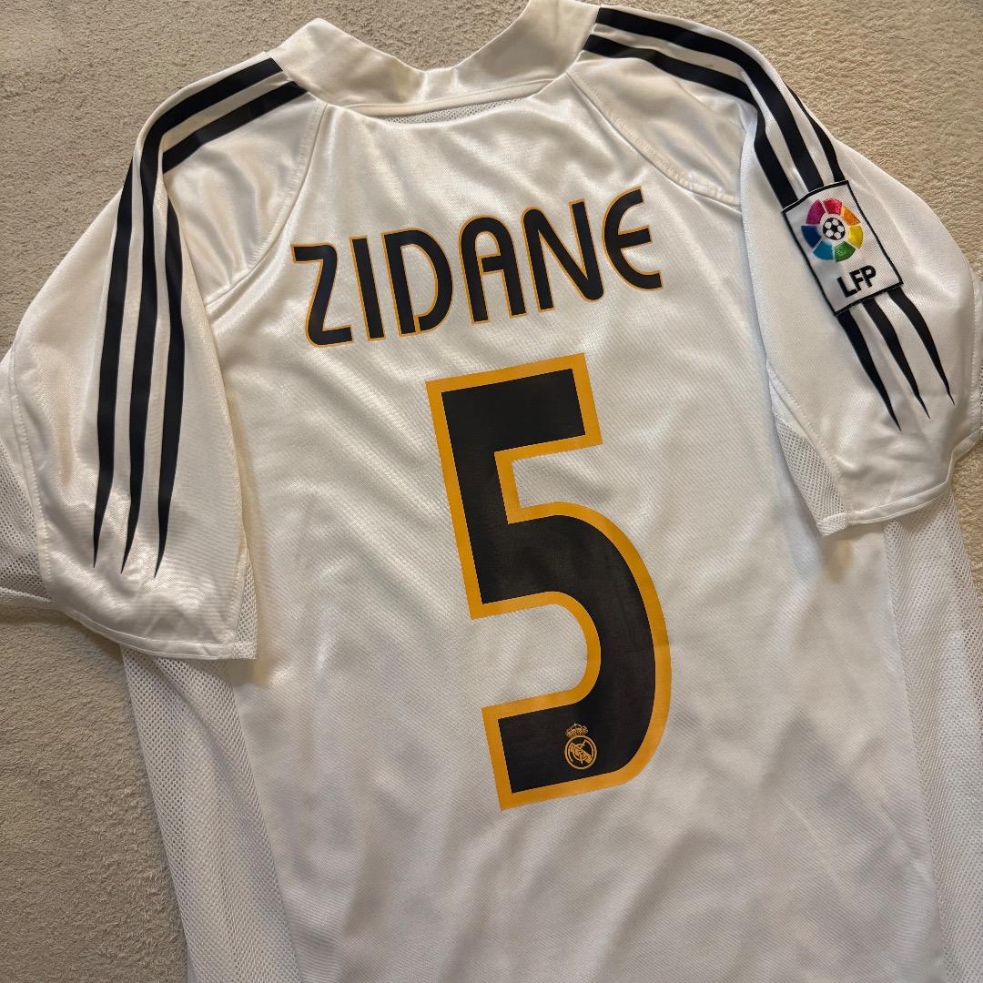 【極美品】ジダン 選手仕様 04/05 レアルマドリード ユニフォーム