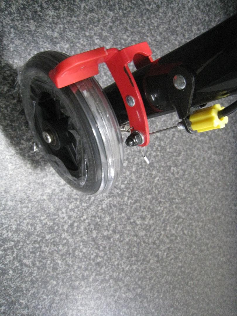 ユーバ産業 アームフィット 屋内外兼用 歩行車 肘置パッド付 AR-458E ②