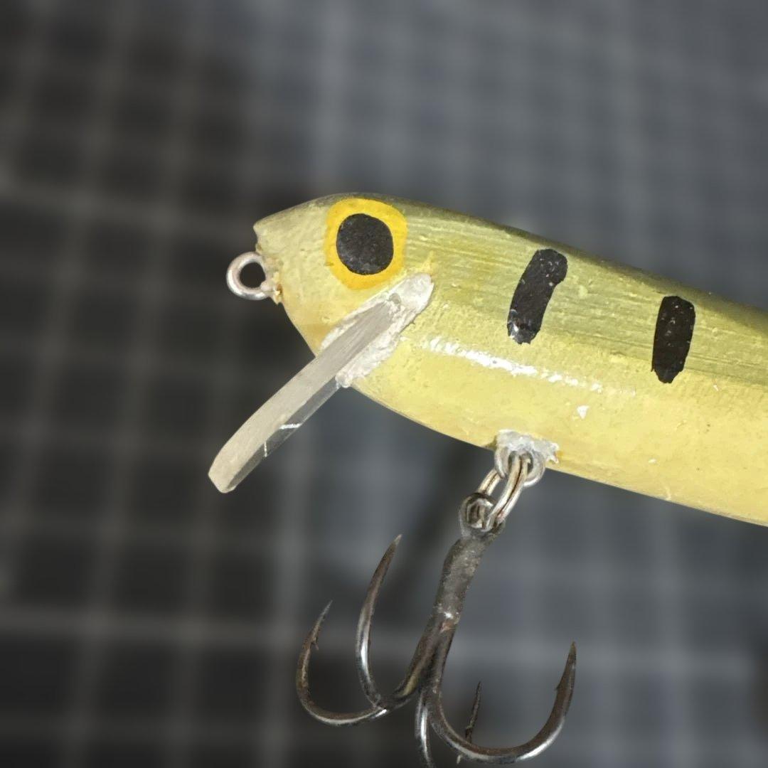 希少アランコール　ACプラグ ACミノー イエロー　系　オールド