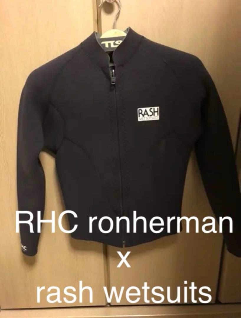 RHCロンハーマンx rash wetsuits フロントジップ　タッパー