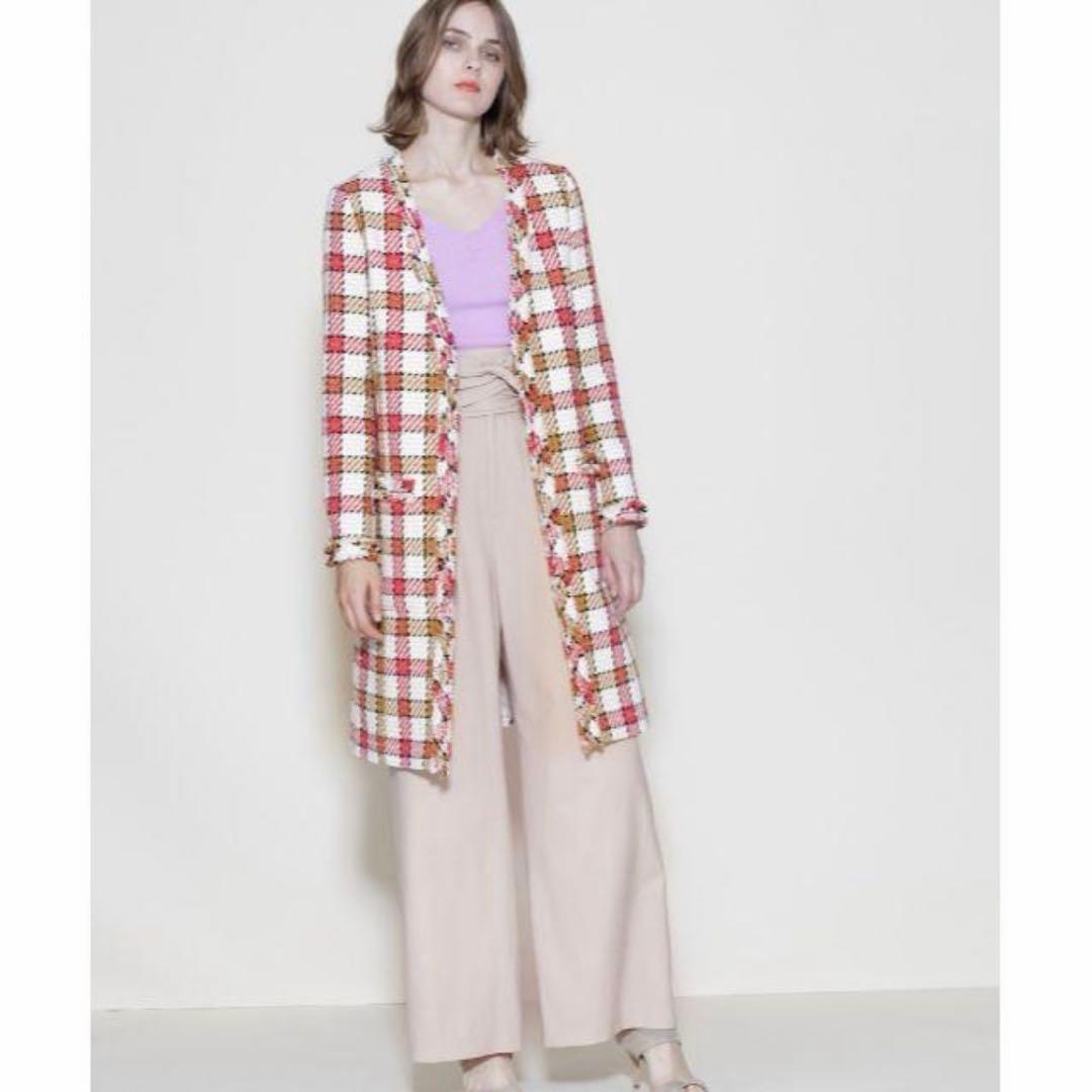 ☆専用☆グレースコンチネンタル チェックツイードコート 38