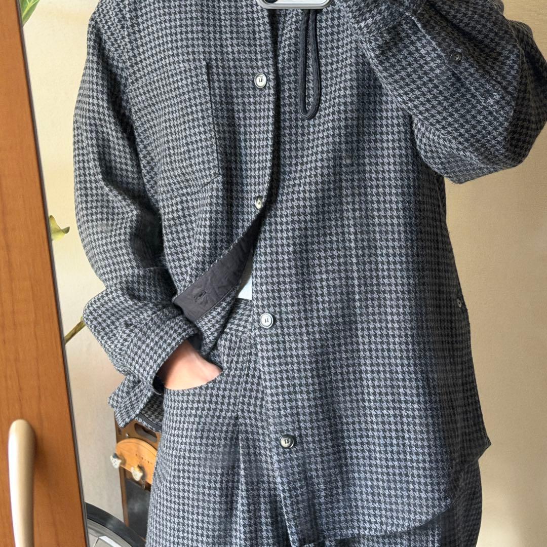 T*S様 着画ありNanushka ハウンドトゥースセットアップ
