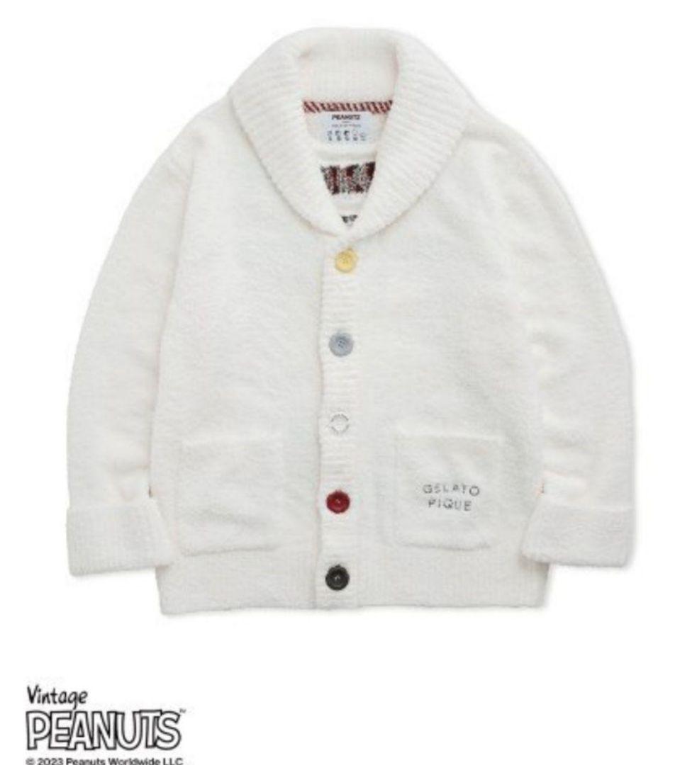 ジェラートピケ スヌーピー オールスターズカーディガン　新品未開封　M-Lサイズ
