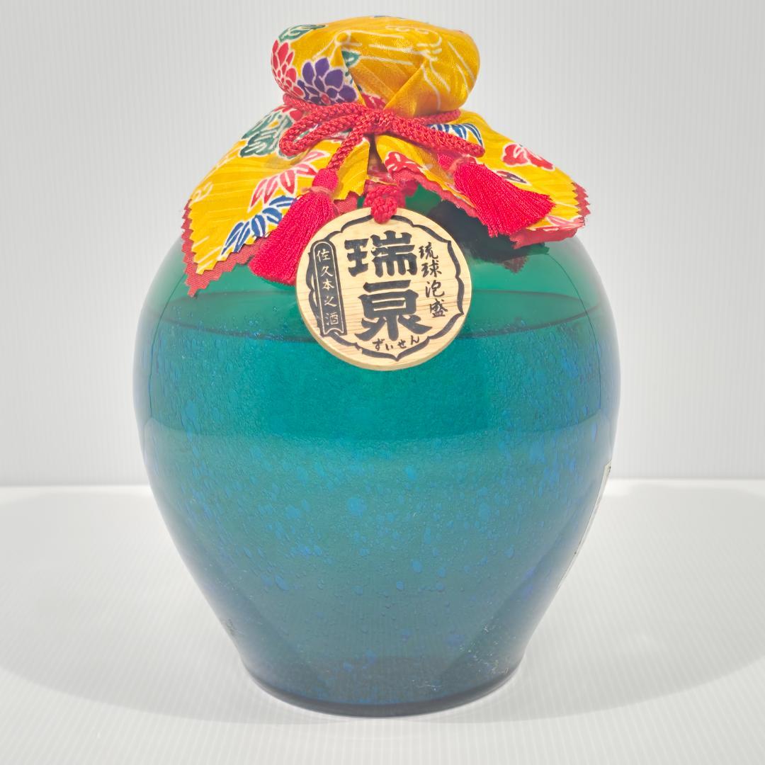 琉球泡盛　瑞泉「琉球ガラス1升 -翠- 」　1800ml