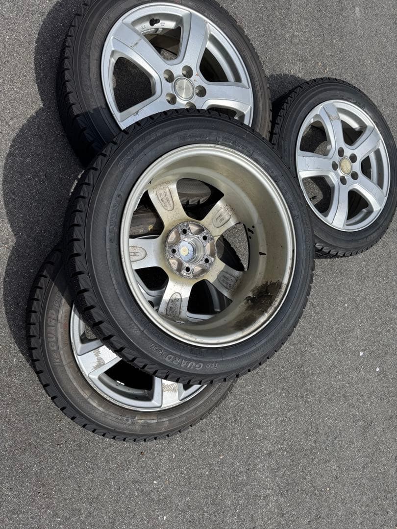 最終値下げヨコハマスタッドレスタイヤ　4本セット　175/60 R16 年式不明