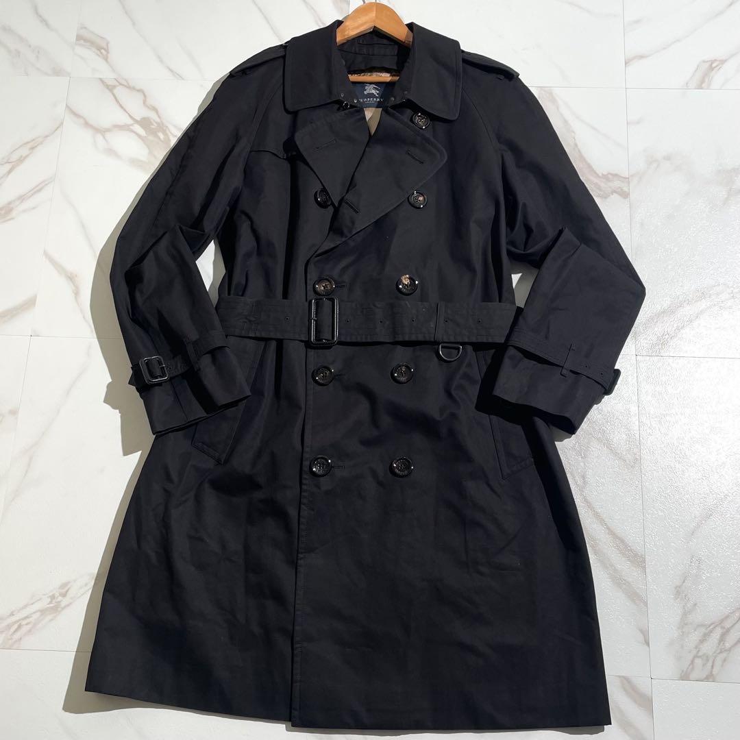 SHO様　XXLサイズ　バーバリーブラックレーベル　トレンチコート　メガチェック