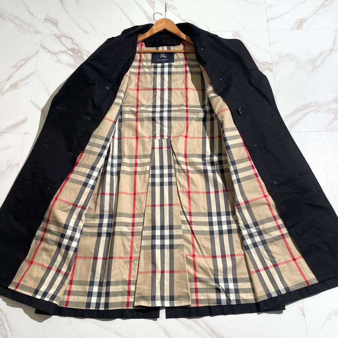 SHO様　XXLサイズ　バーバリーブラックレーベル　トレンチコート　メガチェック