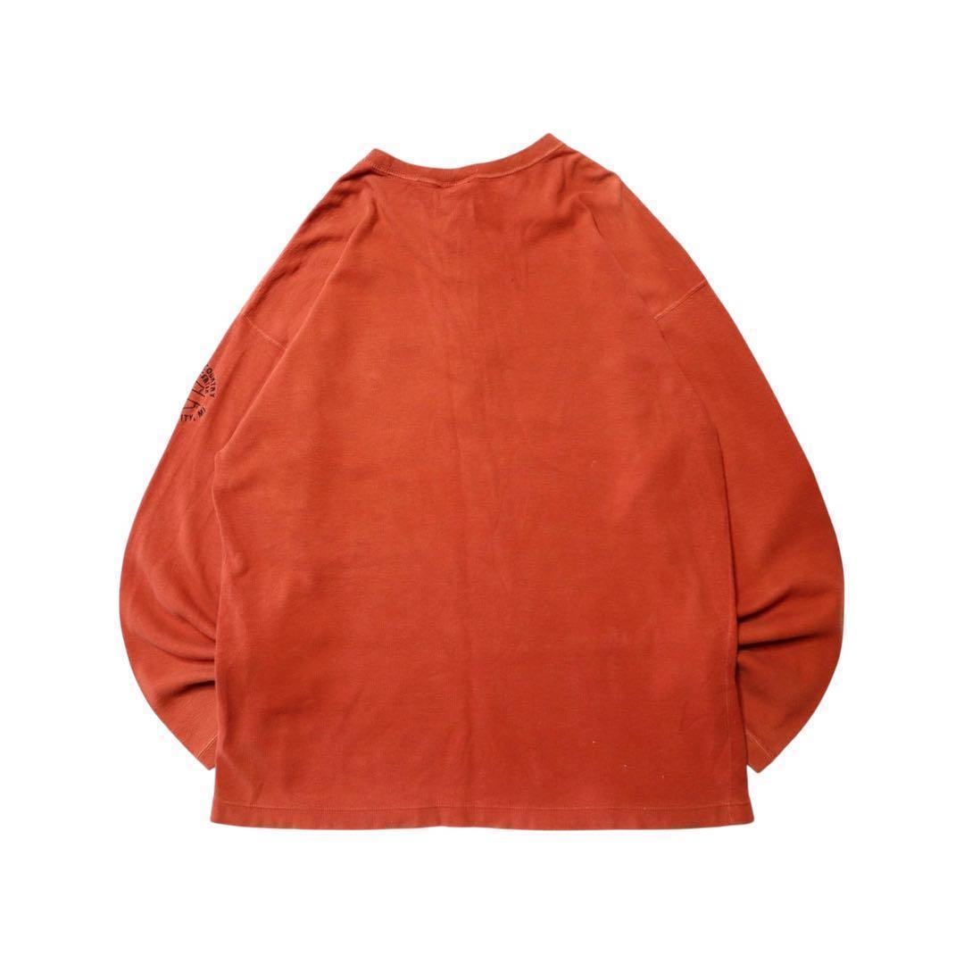 【Ytkd様】90sUSA製古着美品ハーレーダビッドソン ヘンリーネックロンT