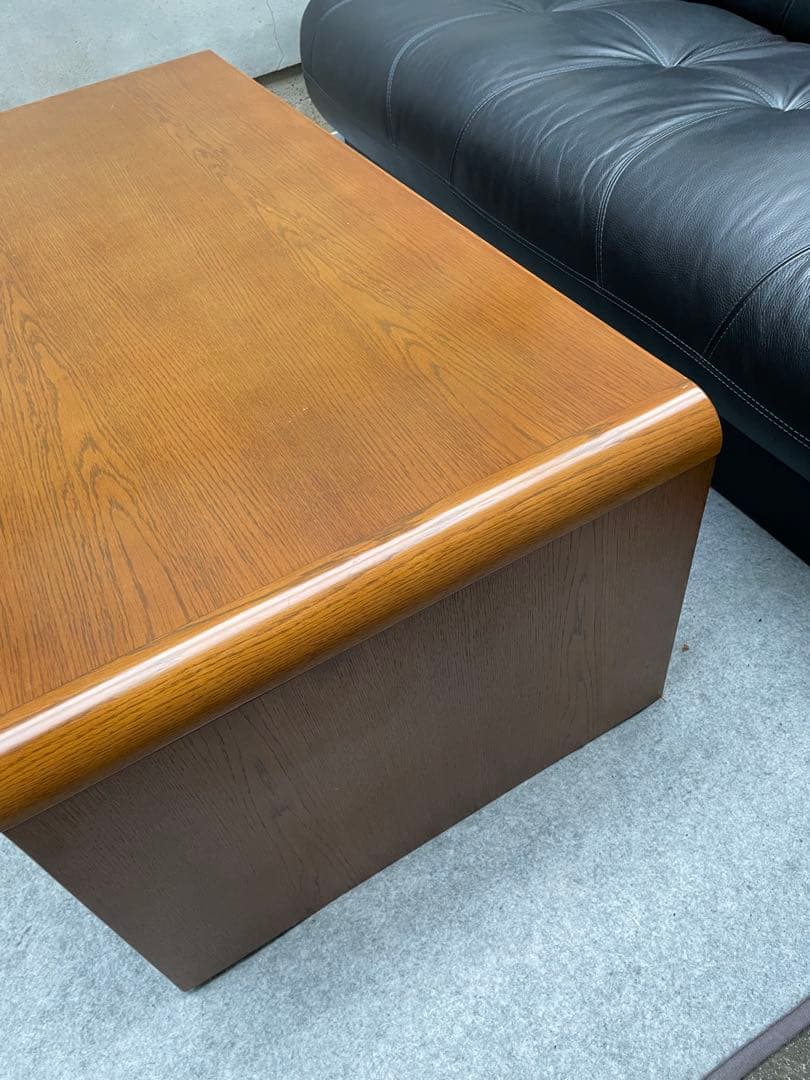 ブランコ　美品　浜本工芸　本革　応接セット　ソファ　テーブル　2点セット