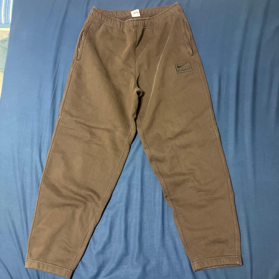 パンツ STUSSY & NIKE STONE WASHED FLEECE PANT
