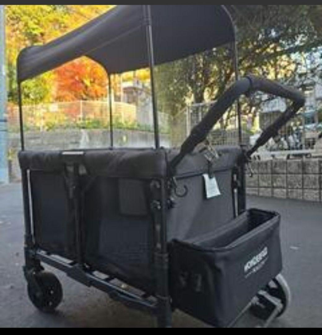 4人乗りワゴンWONDERFOLD WAGON ブラック