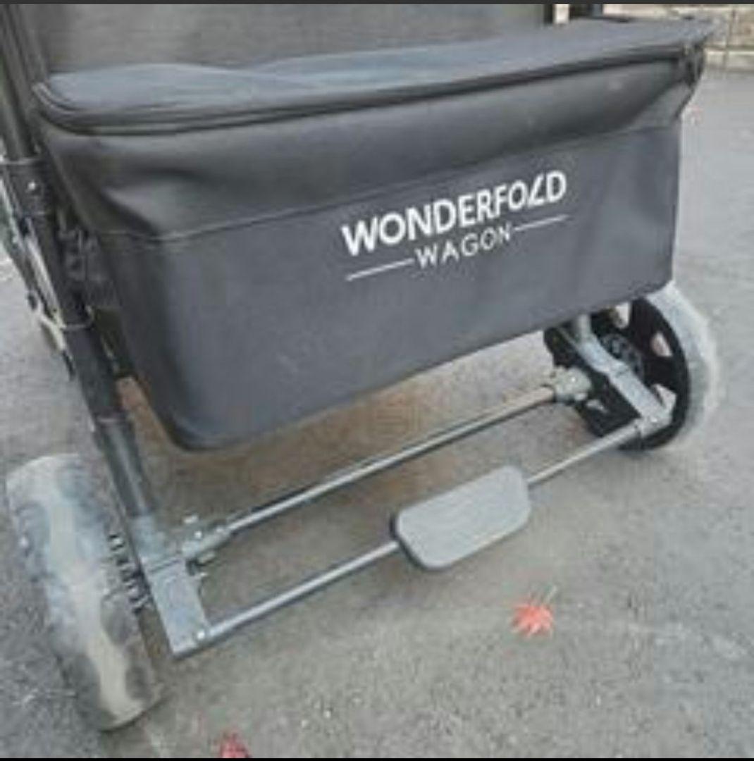 4人乗りワゴンWONDERFOLD WAGON ブラック