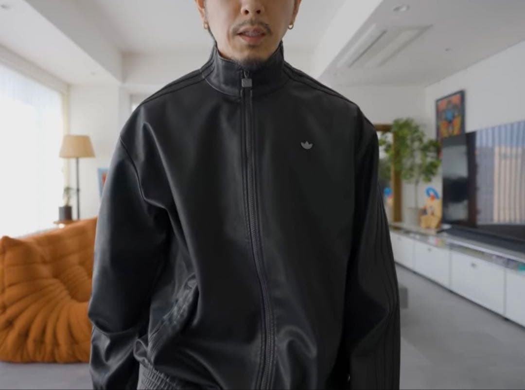 プレザー ファイヤーバード オーバーサイズ トラックトップ アディダス　XL