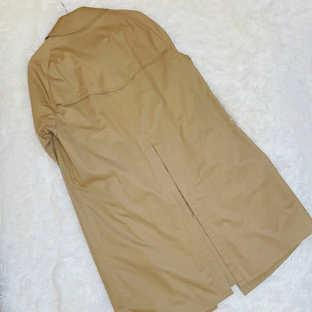 希少★Burberryバーバリー　ノバチェック裏地 付きトレンチコート L