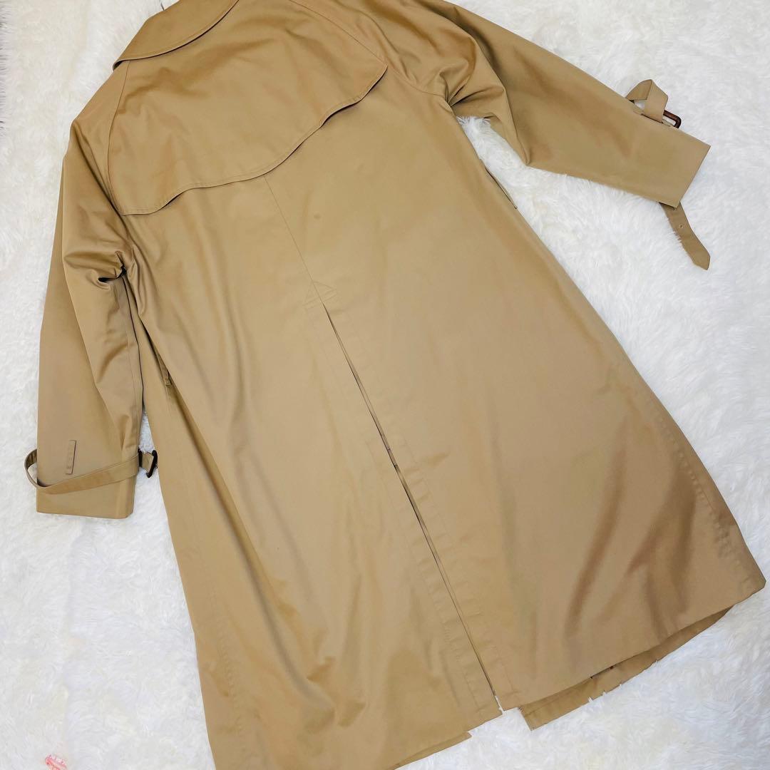 希少★Burberryバーバリー　ノバチェック裏地 付きトレンチコート L