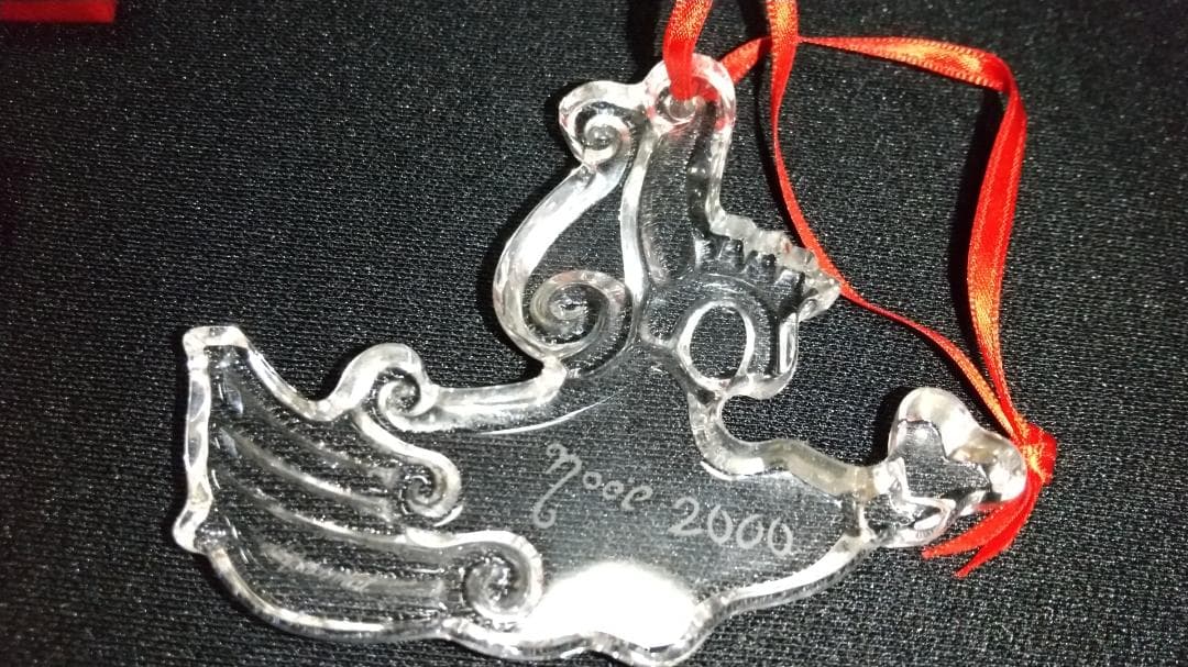 バカラ ノエル クリスマスオーナメント クリア　2000年