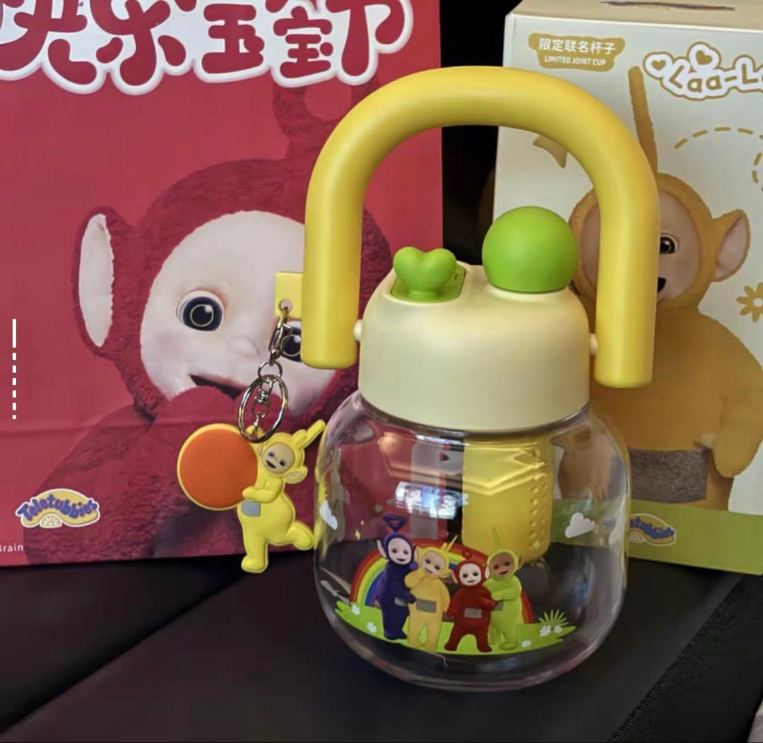奈雪の茶 × テレタビーズ コラボ 水筒（イエロー / 800ml）海外限定