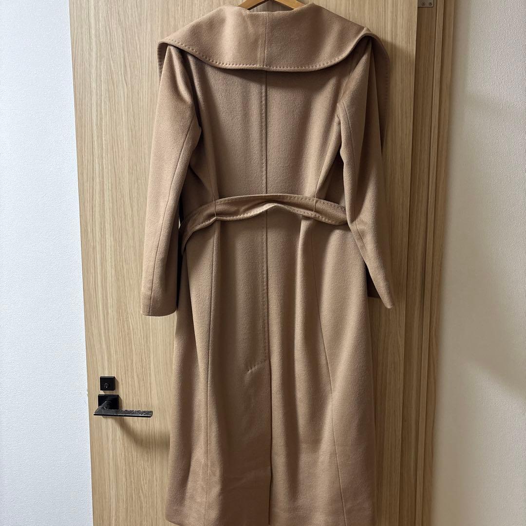 美品　MaxMara ベージュ ロングコート