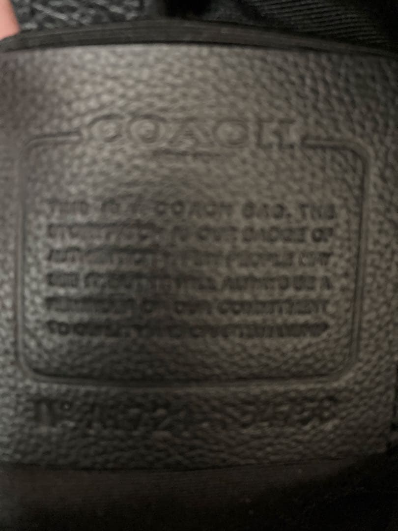 【Xmasセール11,000円→8,000円】COACH ブラック トートバッグ