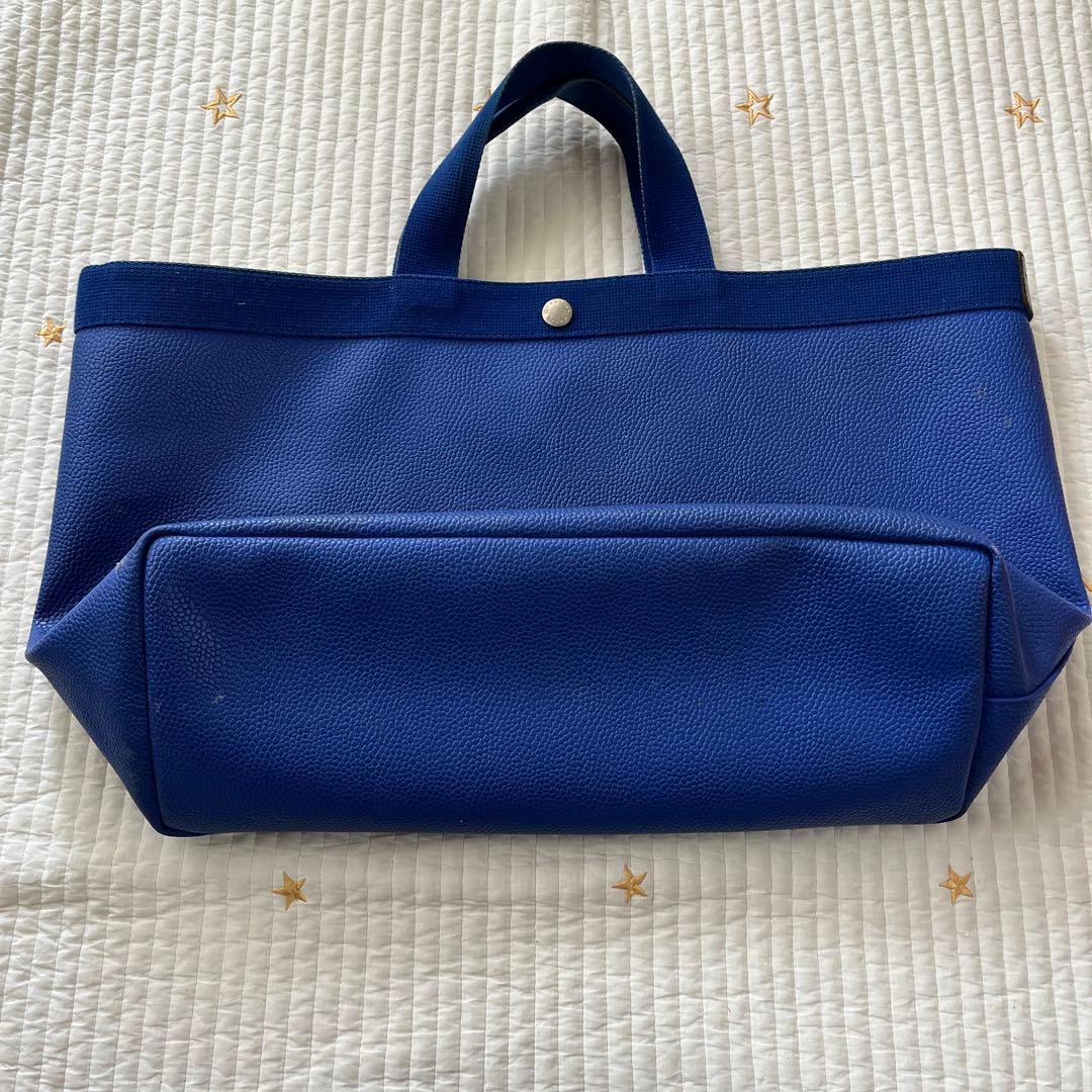 エルベシャプリエ　青 トートバッグ