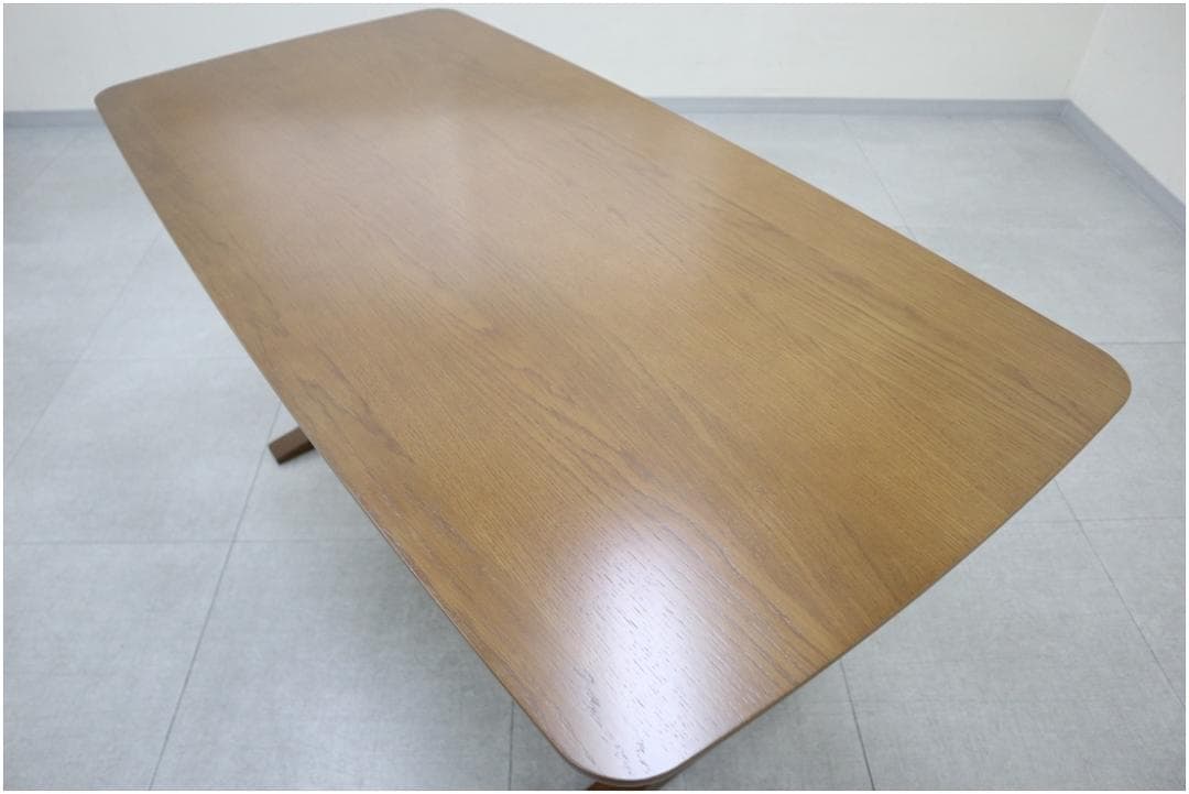 極美品 カリモク60 カフェテーブル1200 ウォールナット 机 テーブル