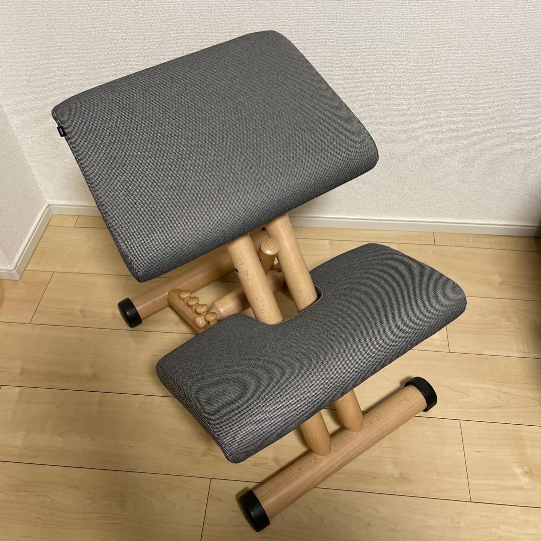 【正規品】VARIER バリエール　マルチ　バランスチェア　グレー