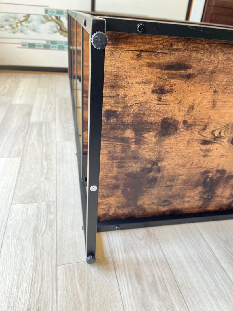 きのくにや　ニトリ　ハンガーラック　ステイン