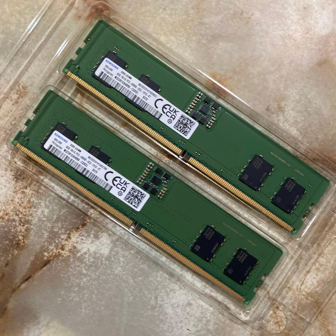 メモリー Samsung DDR5 UDIMM 8GB PC5-4800B