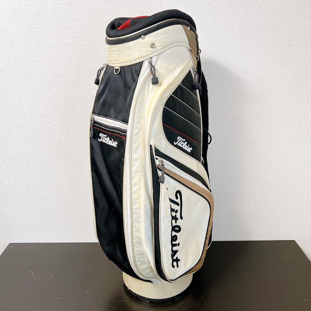 タイトリストキャディバッグ9.5型 8分割カート式ゴルフバッグ Titleist