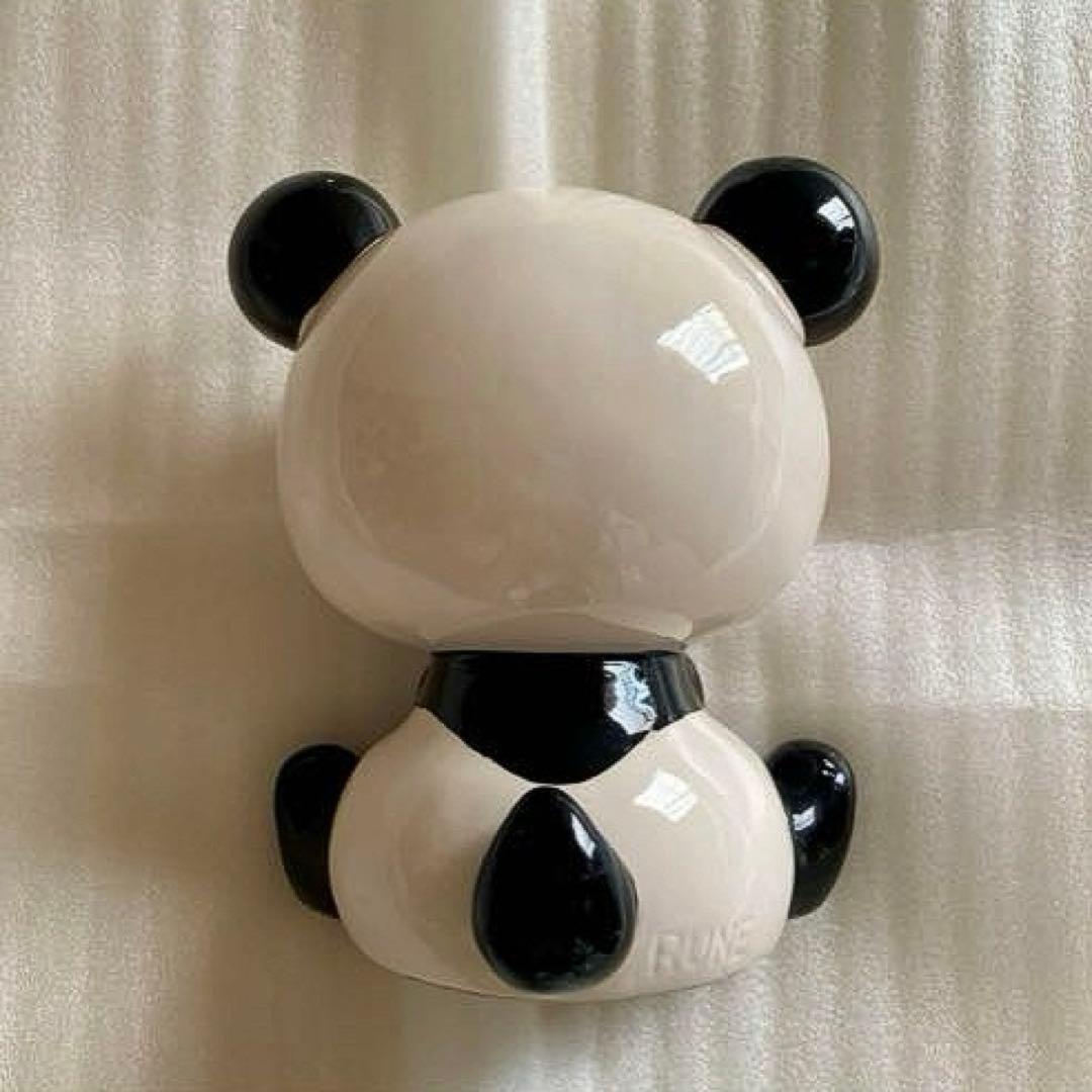 昭和レトロポップ 内藤ルネ　ハートのパンダ　貯金箱