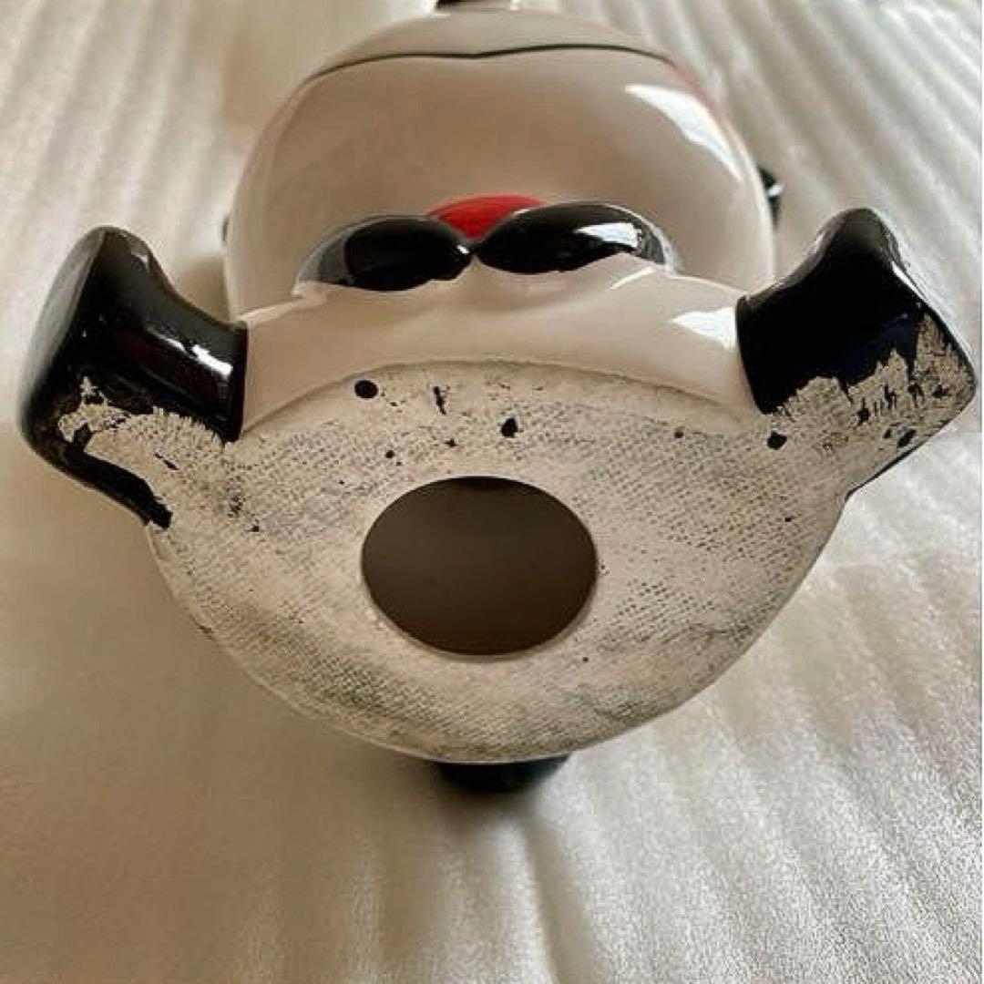 昭和レトロポップ 内藤ルネ　ハートのパンダ　貯金箱