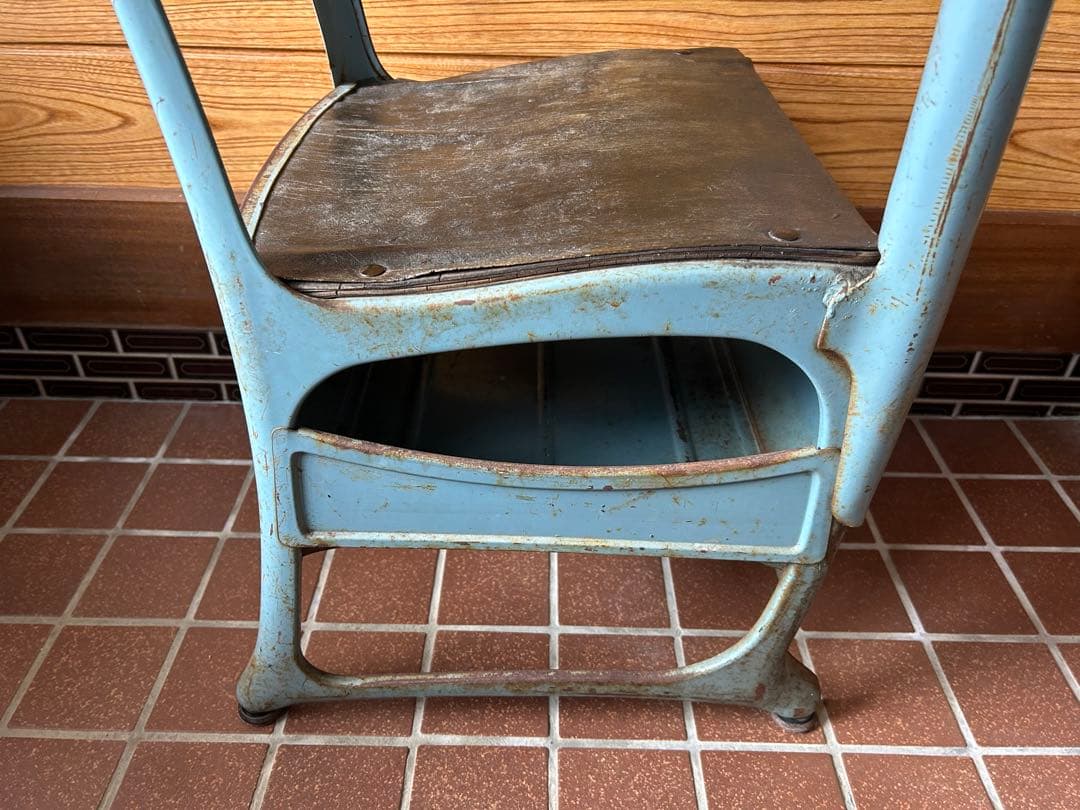 タイムセール‼️ アンティーク　学校　机　椅子　希少　レトロ　アメリカンカントリー