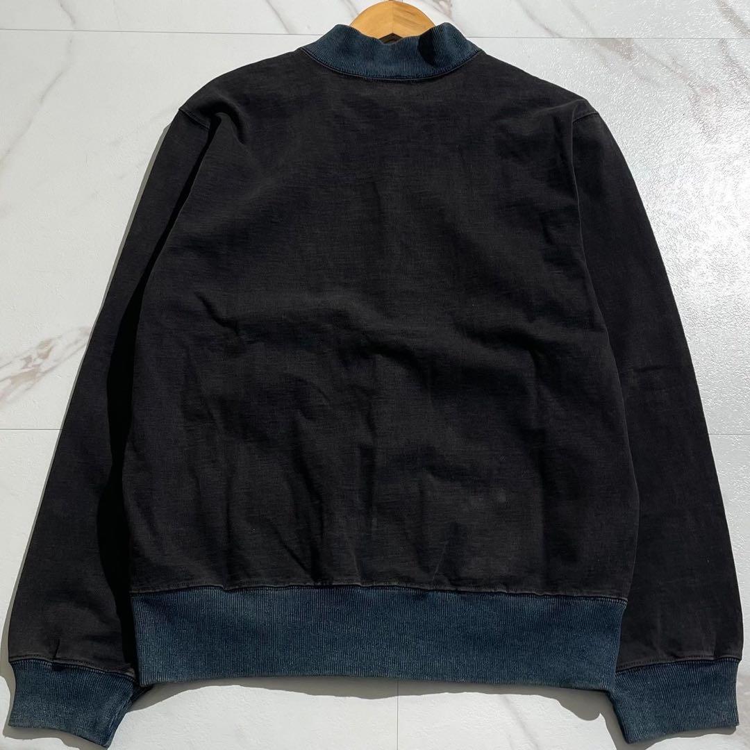 美品✨RRL ラルフローレン スタジャン ベースボールジャケット ブルゾン 黒