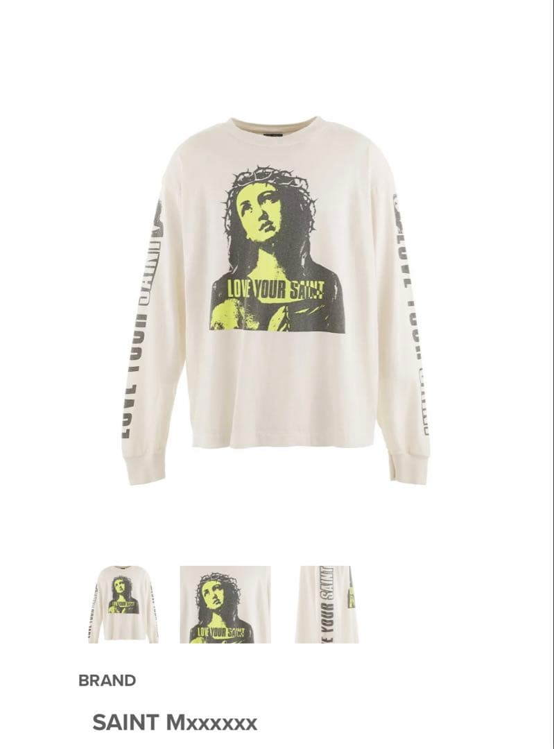 Saint Dirty Fucker ロングスリーブTシャツ L 美品