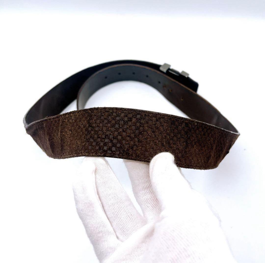 LOUIS VUITTON ダミエ サンチュール LVイニシャル サイズ100