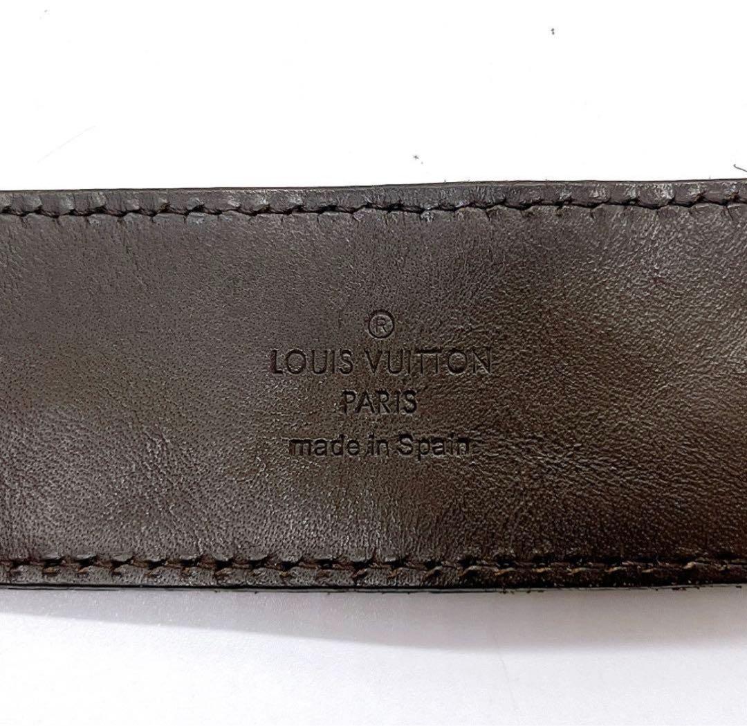 LOUIS VUITTON ダミエ サンチュール LVイニシャル サイズ100