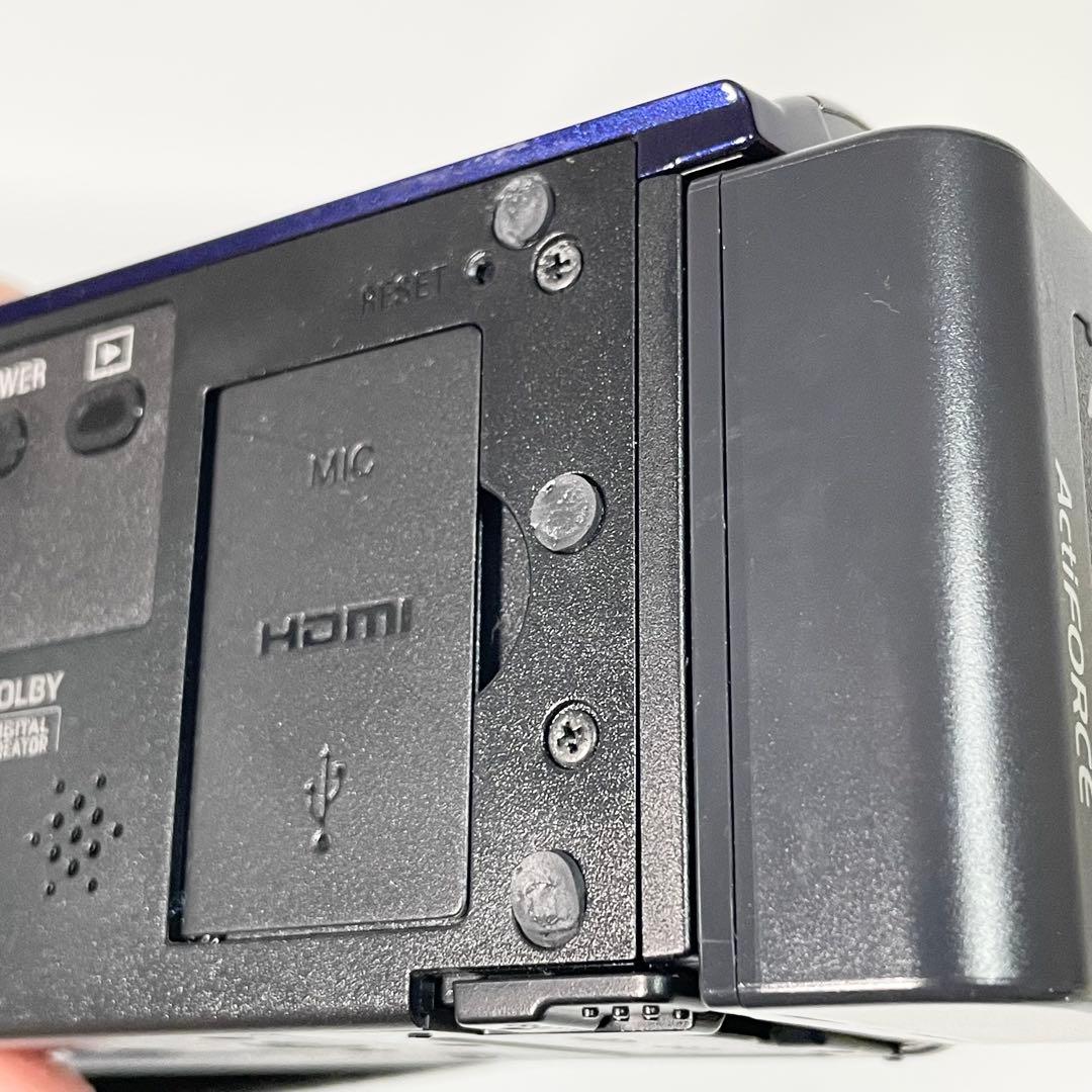 【美品】SONY ハンディカム　HDR-CX180 ビデオカメラ　バッテリー2個