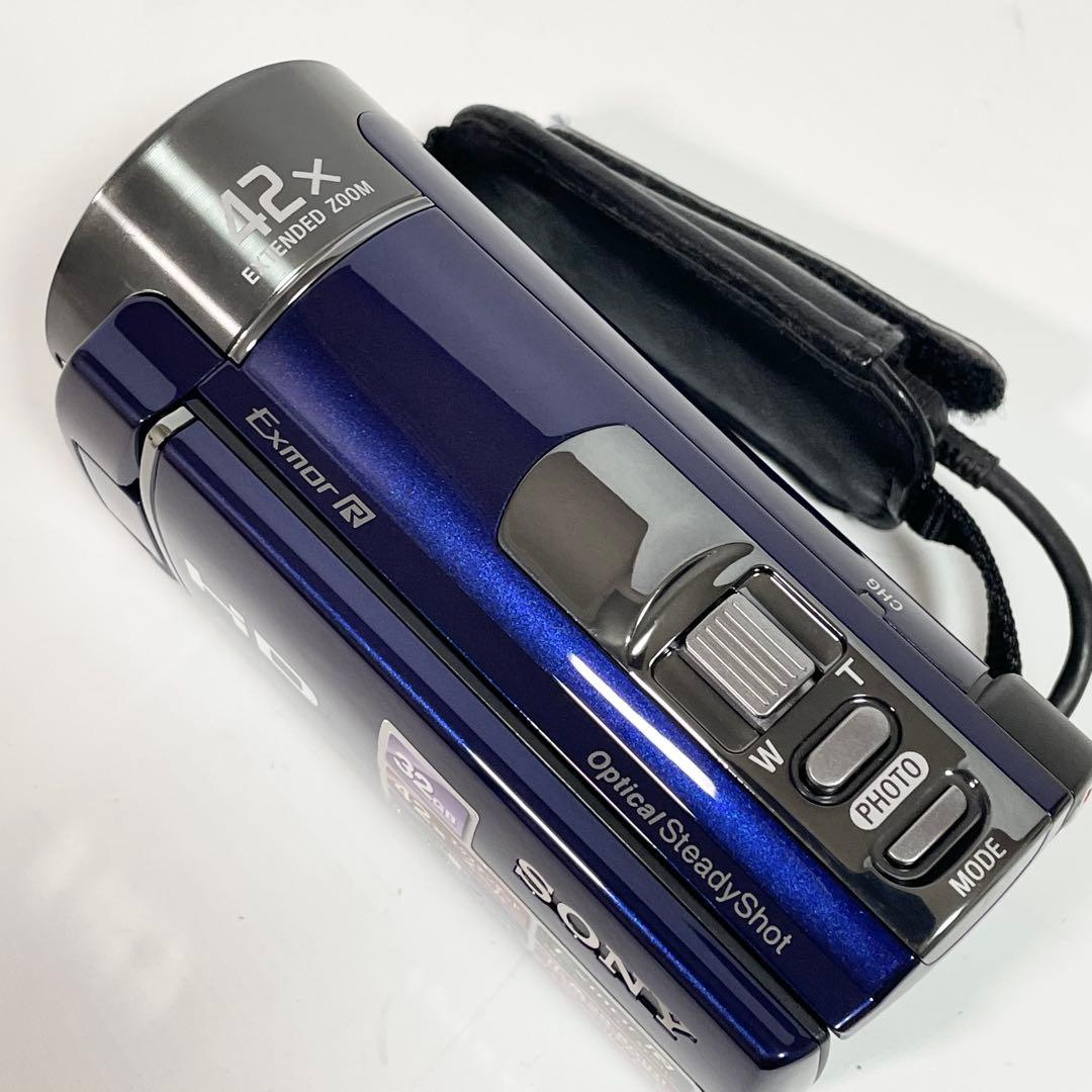 【美品】SONY ハンディカム　HDR-CX180 ビデオカメラ　バッテリー2個