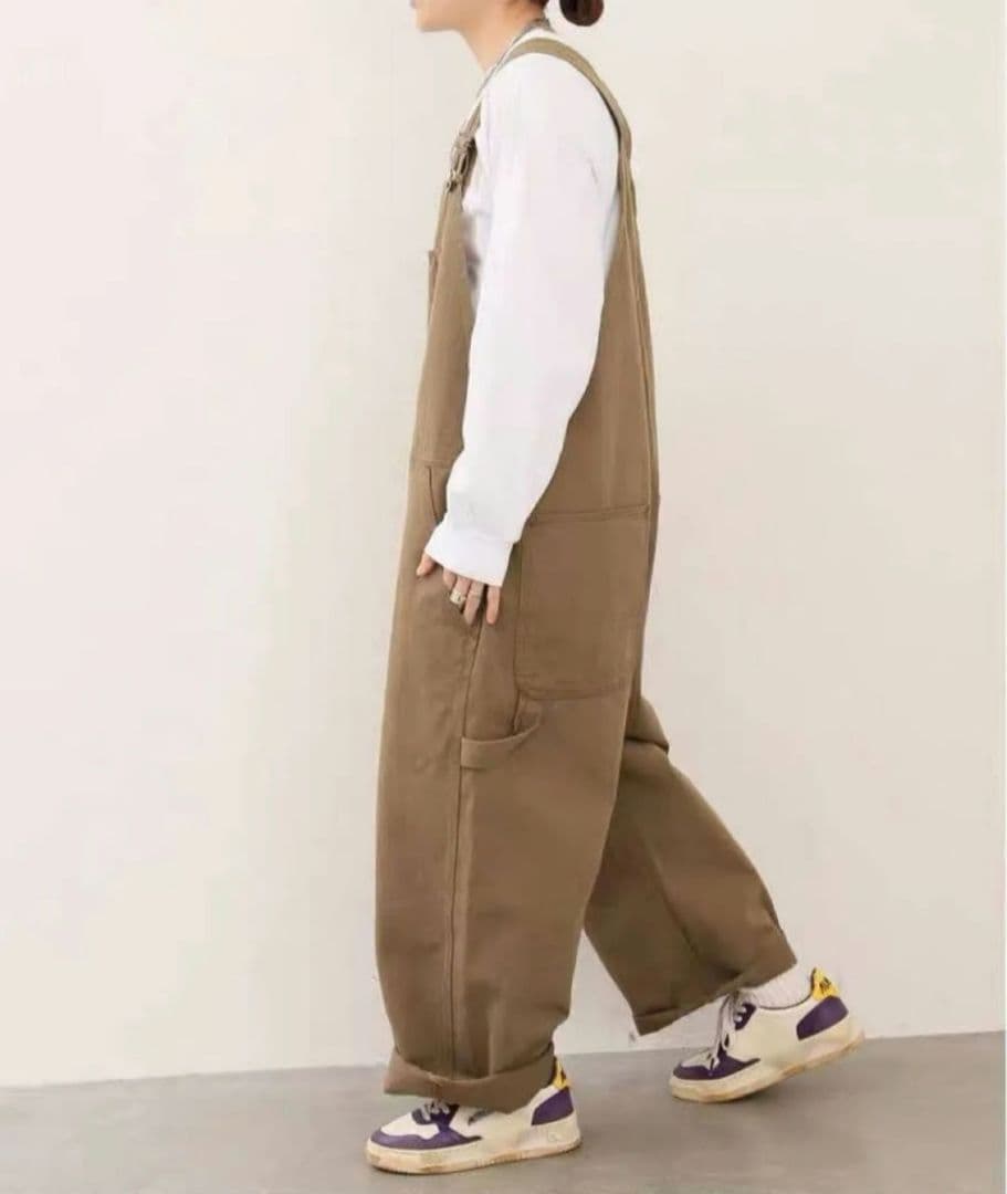 journal standard luxeヴィンテージヘリンボンオーバーオール