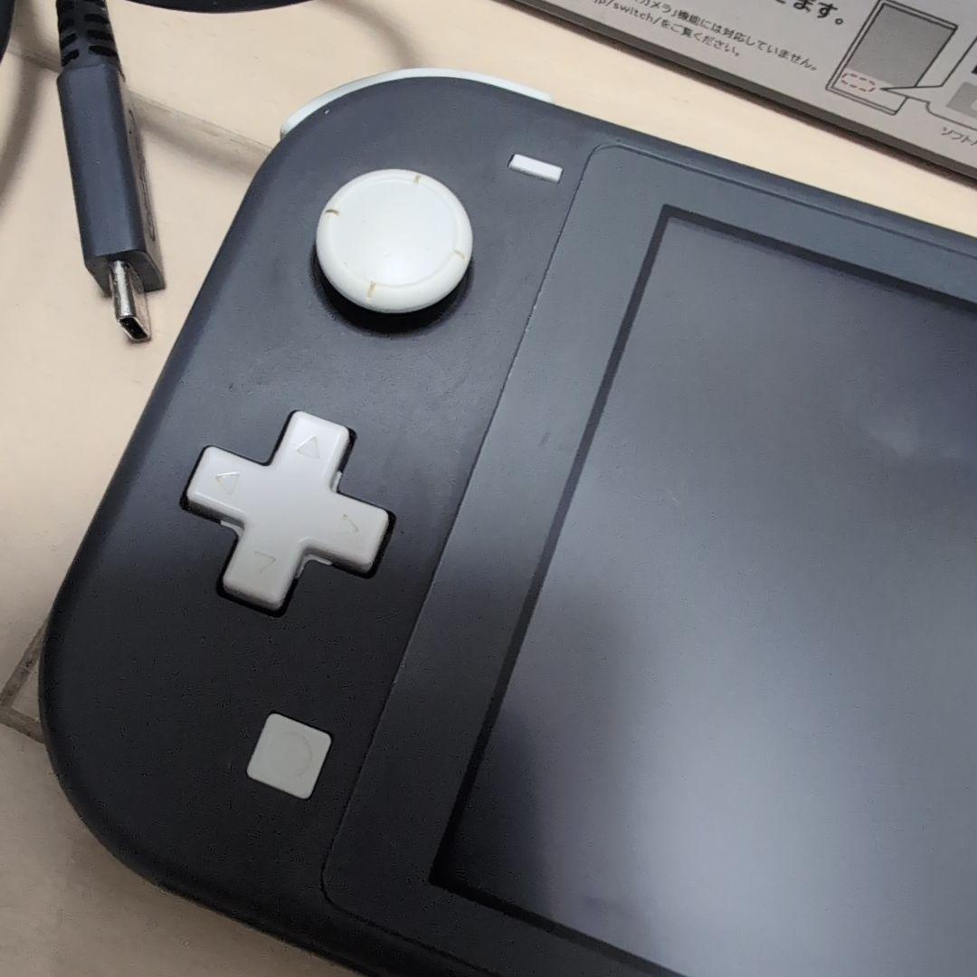 Nintendo Switch Lite 本体+箱+充電器 グレー