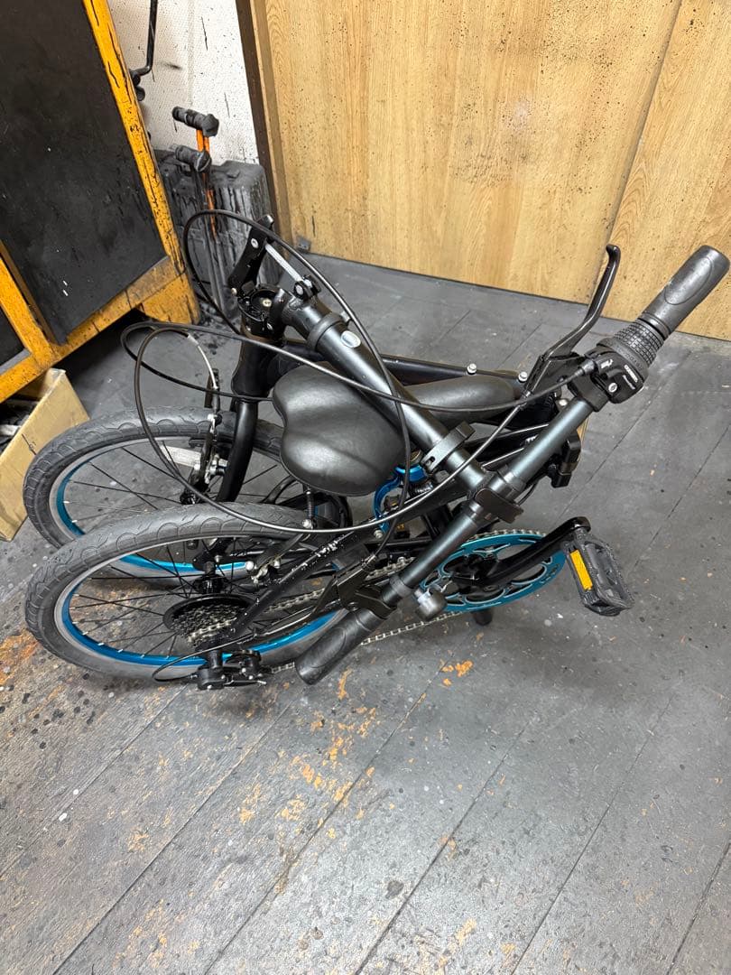 中古車　折畳自転車　tern LINK A7　アルミフレーム　7段変速　美品