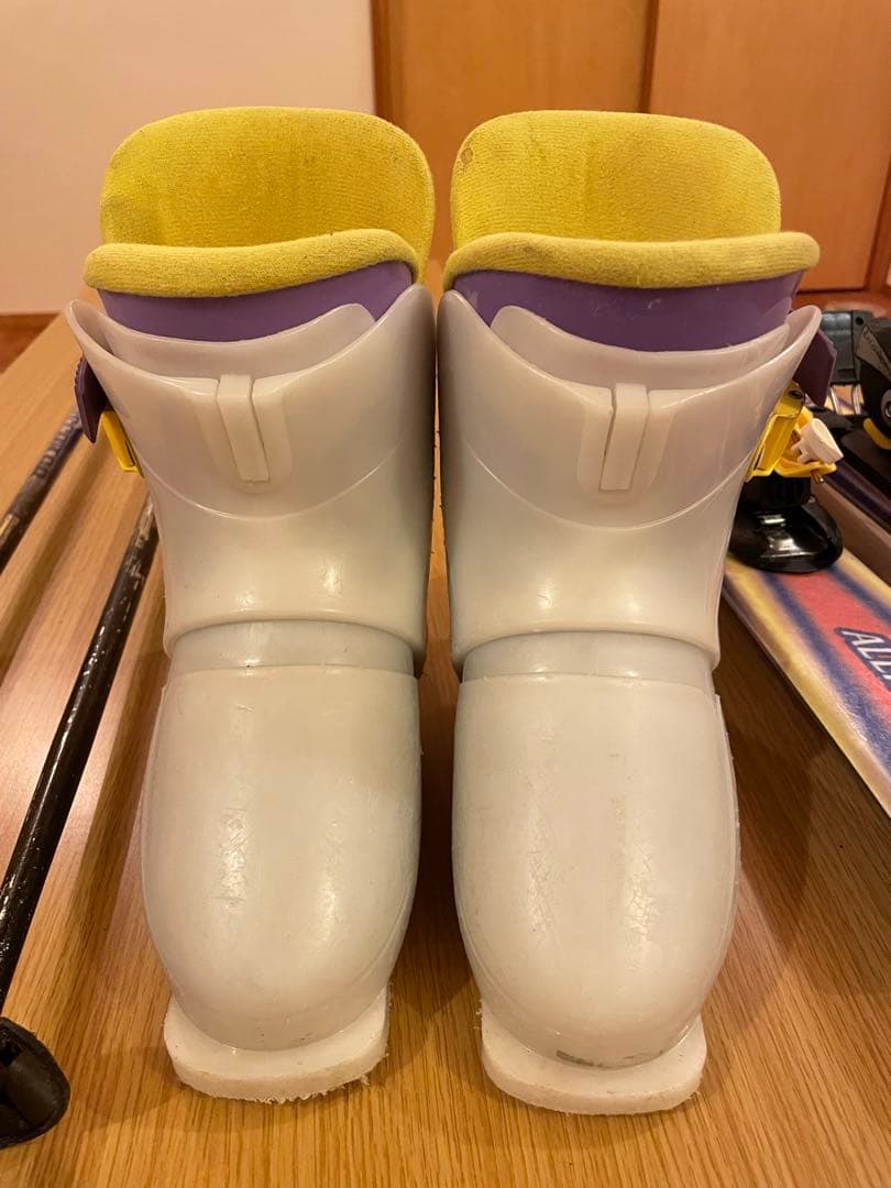子供用スキー2セットまとめ 板116/108 ブーツ付き