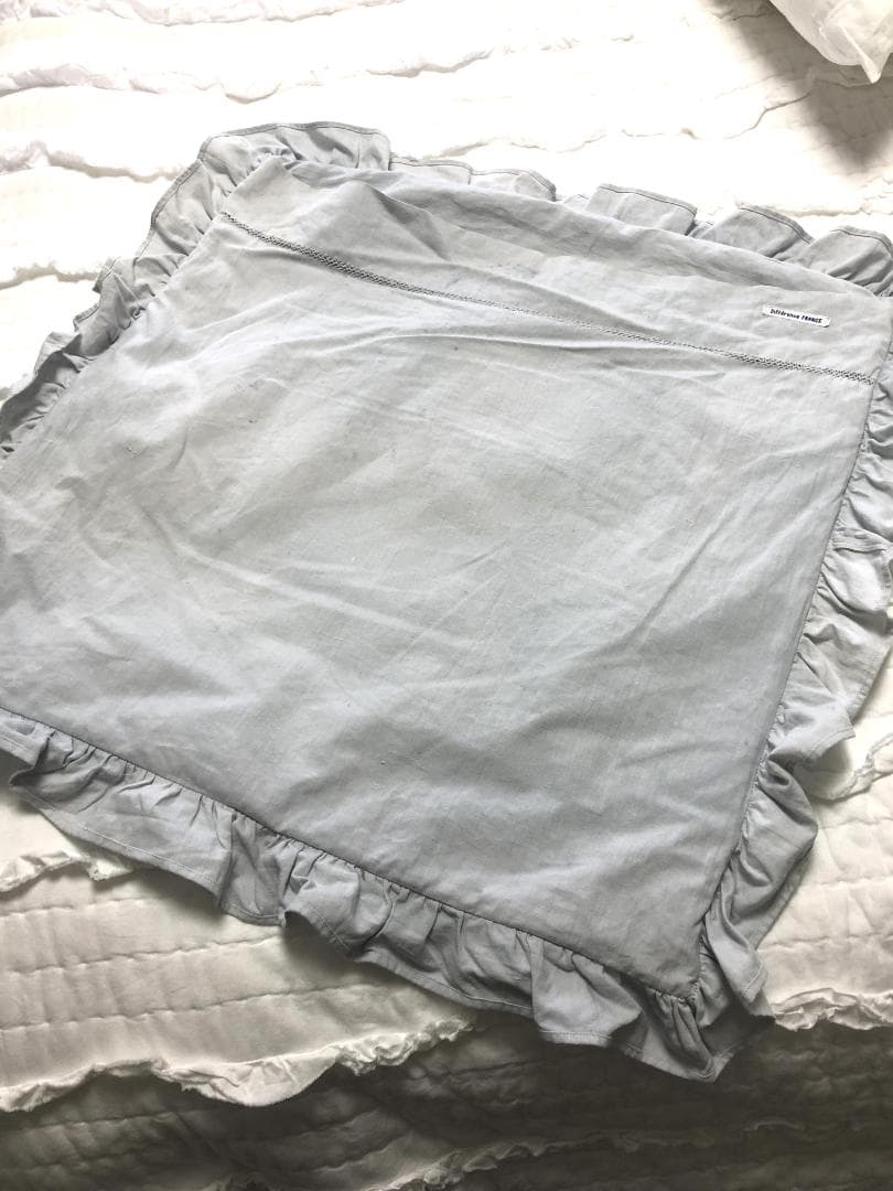 フランスアンティーク　トワルドジュイ　クッションカバー