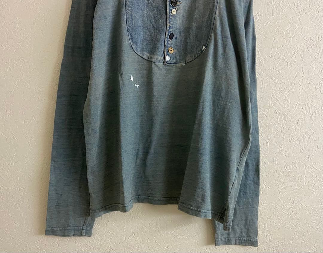 KAPITAL キャピタル ヴィンテージ加工 IDG カットソー ロンT