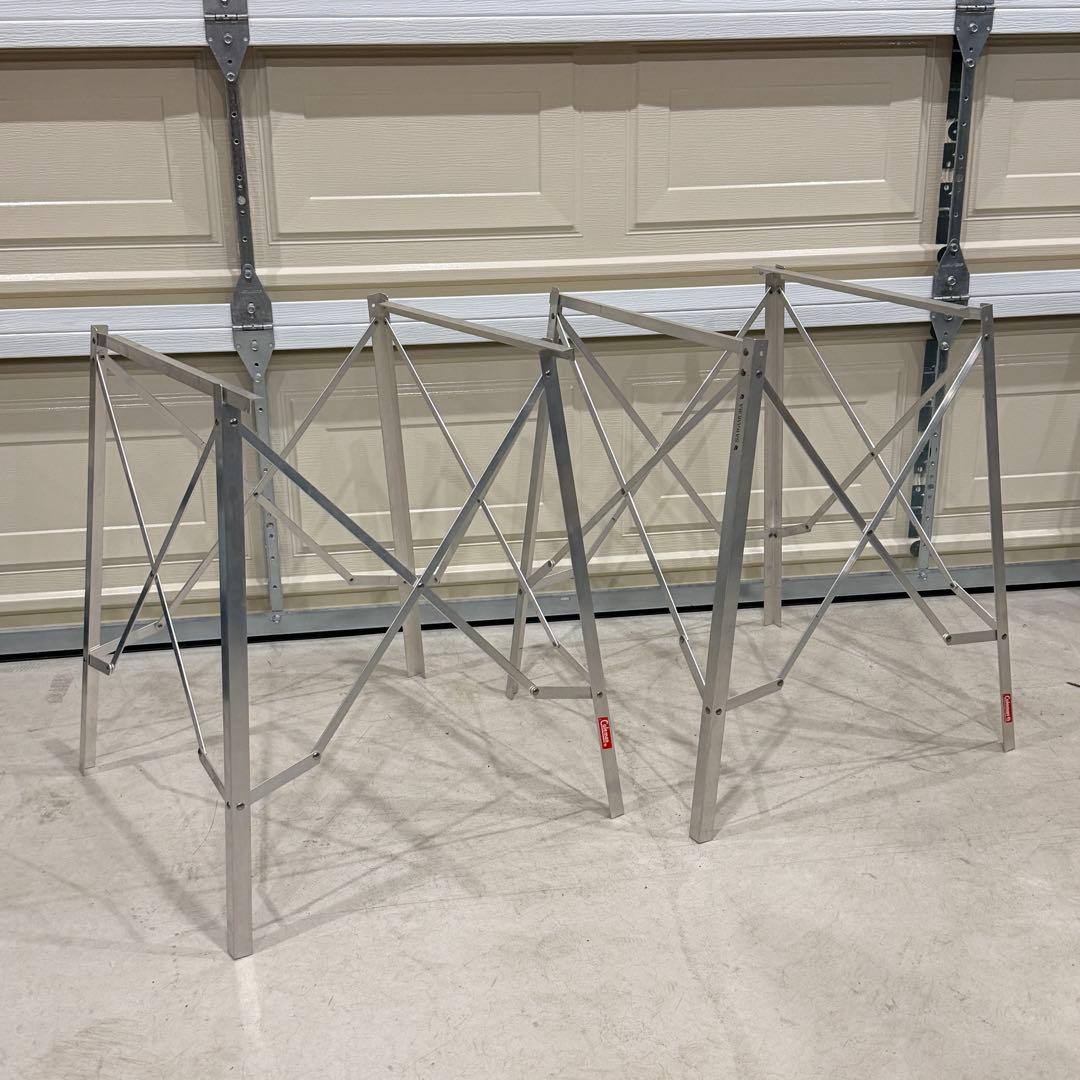 【美品】コールマン　ハイスタンド　2セット　箱付き　ヴィンテージ