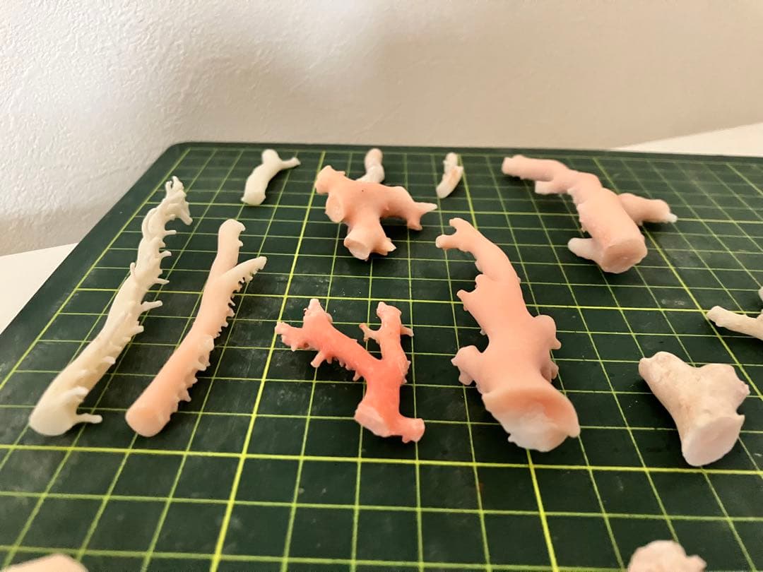 珊瑚　白珊瑚　桃色珊瑚　セット216g 素材　ハンドメイド