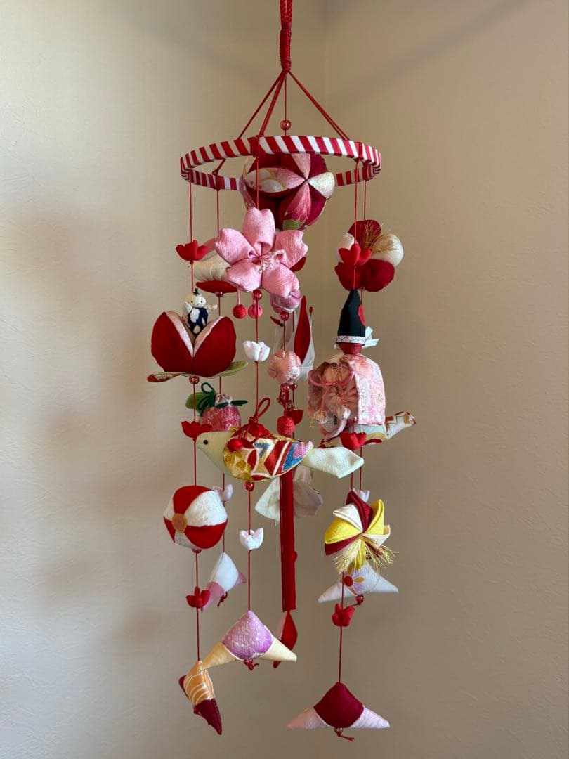 可愛いつるし雛　No.171 桃の節句・ひな祭り・吊るし飾り・節句飾り・ひな人形