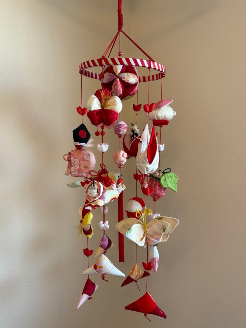 可愛いつるし雛　No.171 桃の節句・ひな祭り・吊るし飾り・節句飾り・ひな人形