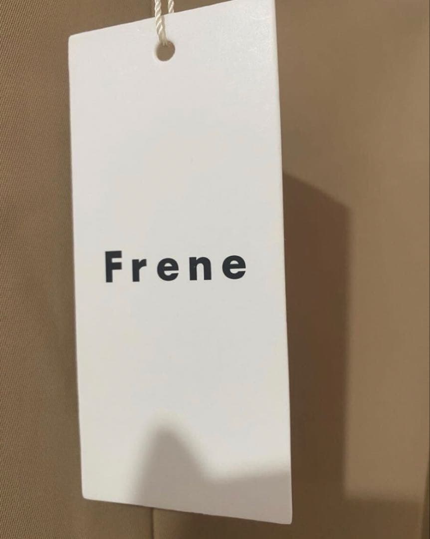 新品タグ付き　frene ティアードチュール ドッキング　ジャケットワンピース
