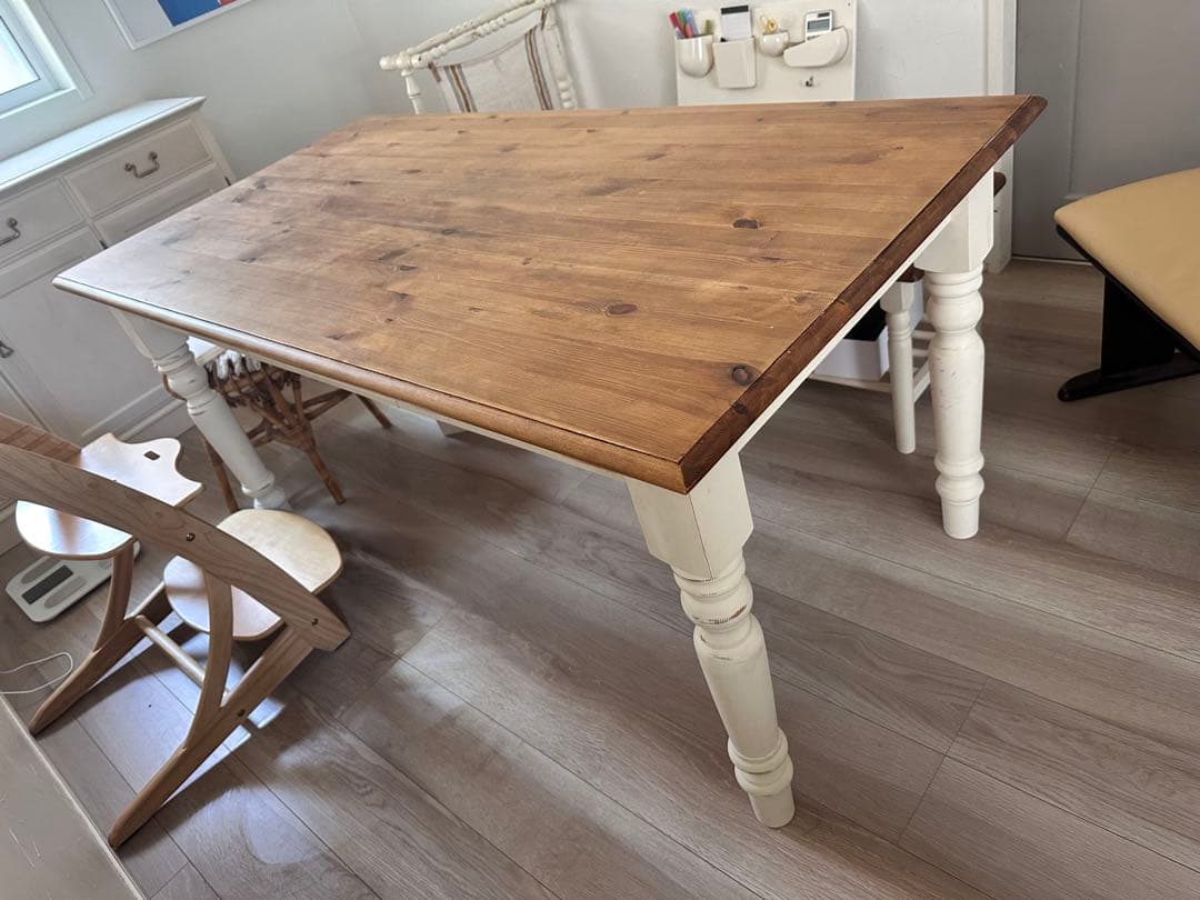 古*店様 モビリグランデ　ロハスフレンチ　LOHAS ダイニングテーブル単品